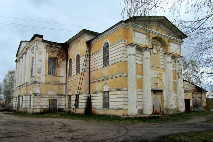 Тотьма. Собор Богоявления Господня. фасады, вид с северо-запада