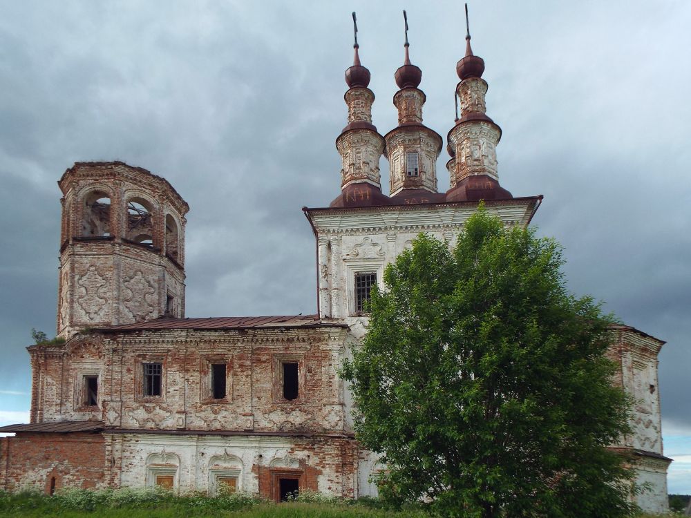 Церковь Воскресения Христова, Варницы (Тотемский район, Вологодская область). фасады