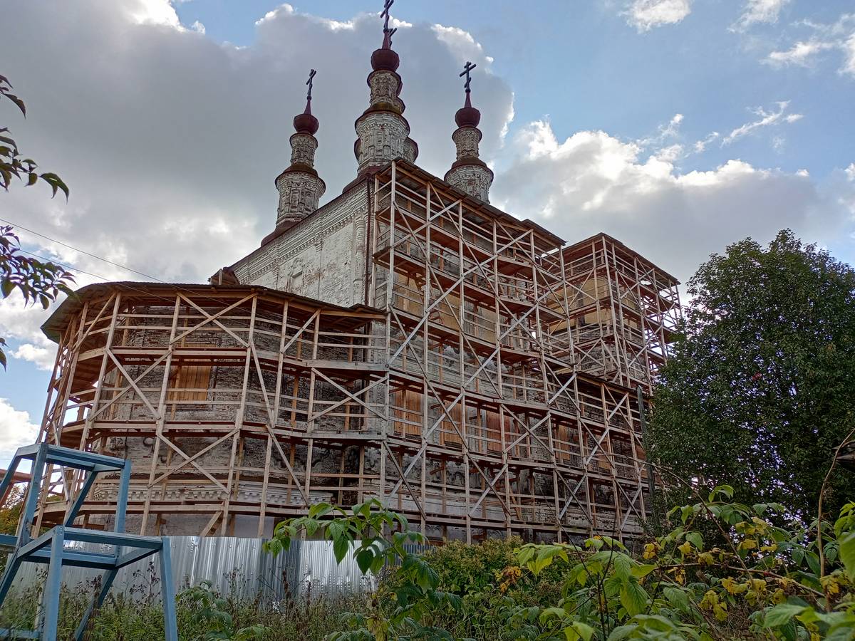 Церковь Воскресения Христова, Варницы (Тотемский район, Вологодская область). документальные фотографии