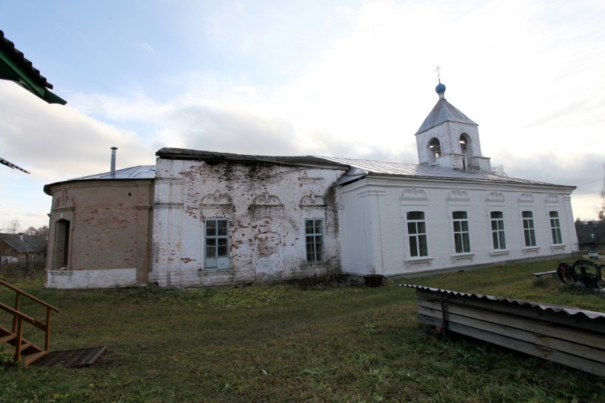 Сазоново. Церковь Покрова Пресвятой Богородицы. фасады