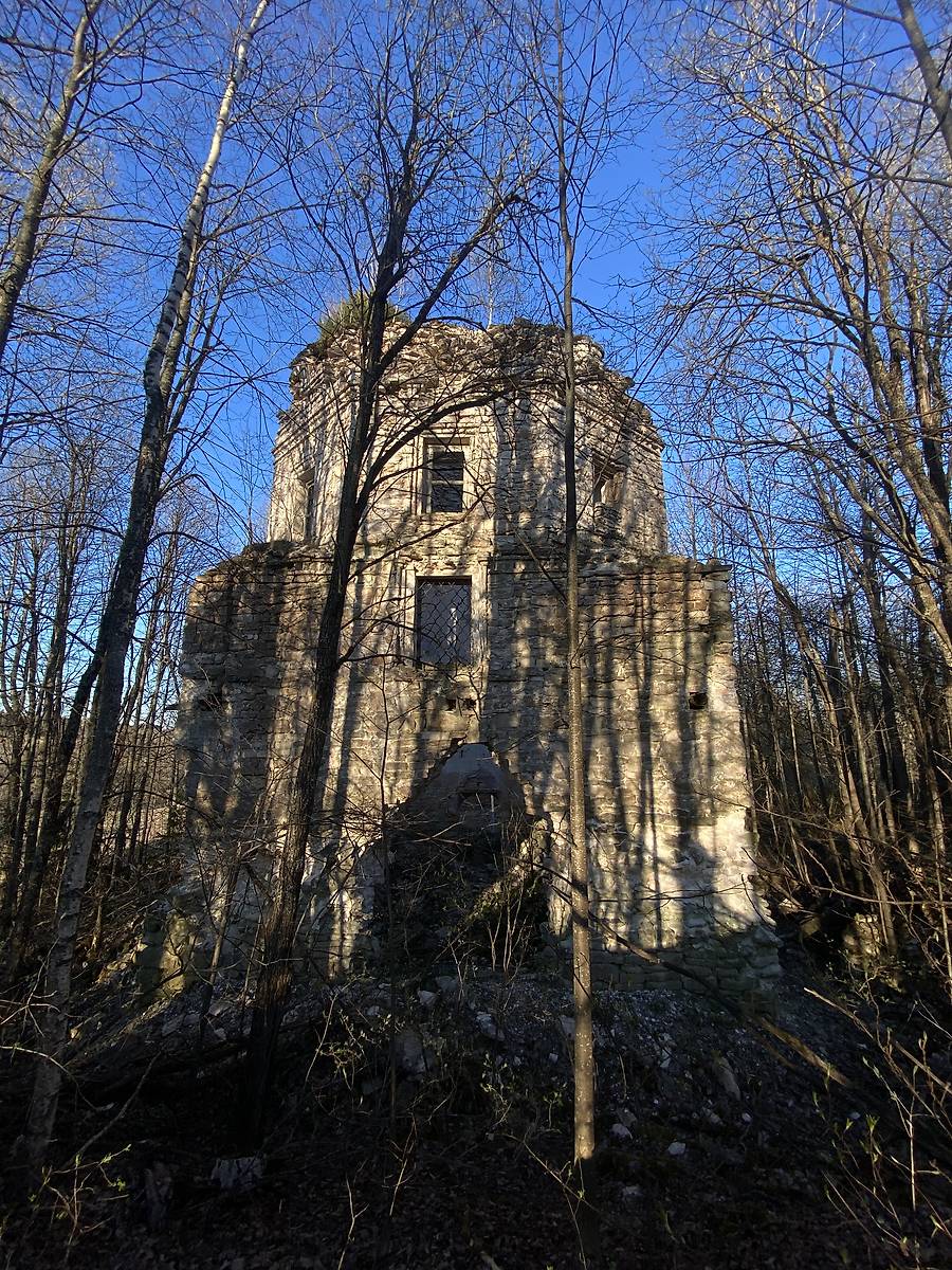фасады. Церковь Богоявления Господня, Смердомля (Чагодощенский район, Вологодская область)