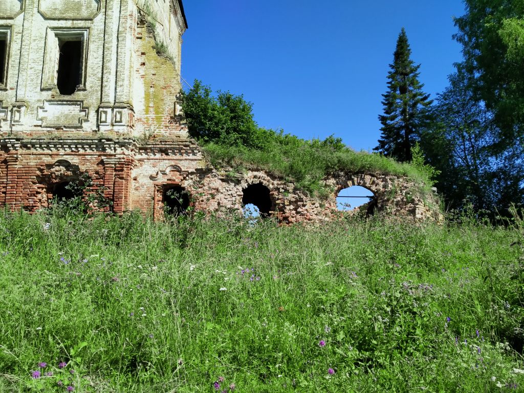 Медведево. Церковь Воскресения Христова. архитектурные детали