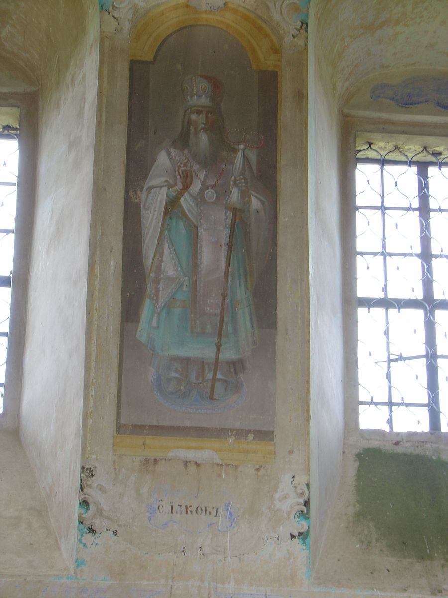 Церковь Воскресения Христова, Медведево (Тотемский район, Вологодская область). интерьер и убранство