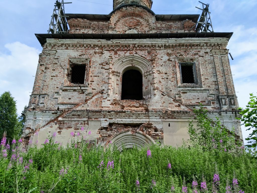 Мишуково (Вожбал). Церковь Благовещения Пресвятой Богородицы. архитектурные детали