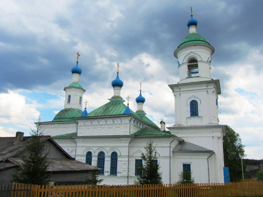 Церковь Покрова Пресвятой Богородицы, Устье (Тотемский район, Вологодская область). фасады, северный фасад