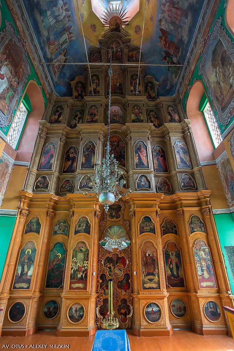 интерьер и убранство. Церковь Покрова Пресвятой Богородицы, Устье (Тотемский район, Вологодская область)