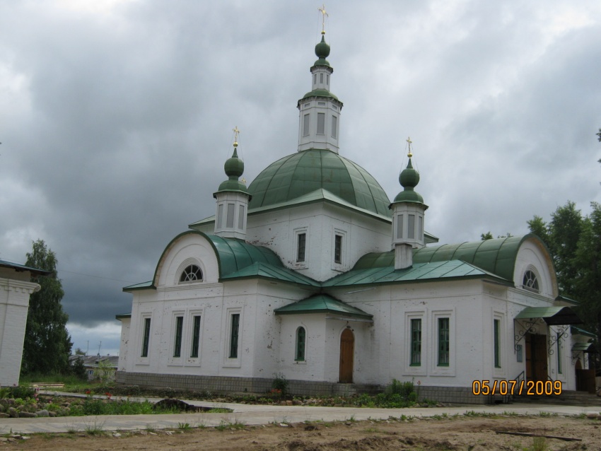 Церковь Владимира равноапостольного (новая), Красавино, город (Великоустюгский район, Вологодская область). фасады