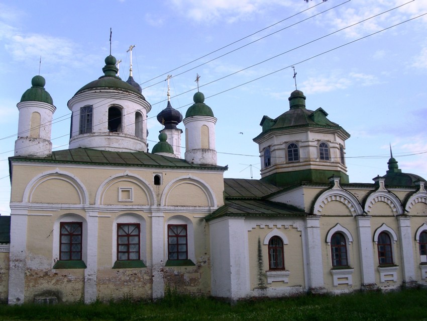Собор Иоанна Устюжского на Соборном дворище, Великий Устюг (Великоустюгский район, Вологодская область). фасады, вид с северо-запада