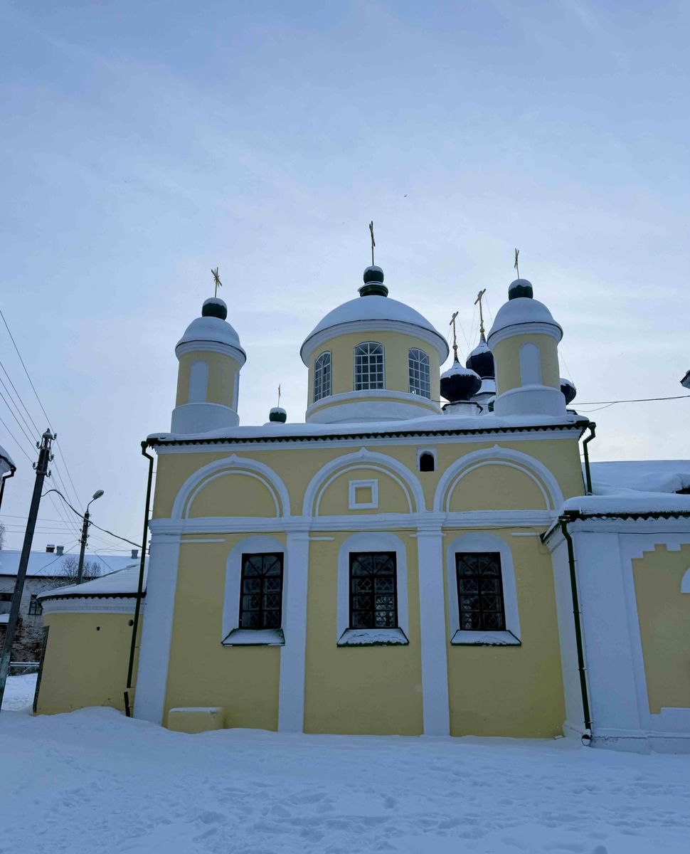 архитектурные детали. Собор Иоанна Устюжского на Соборном дворище, Великий Устюг (Великоустюгский район, Вологодская область)
