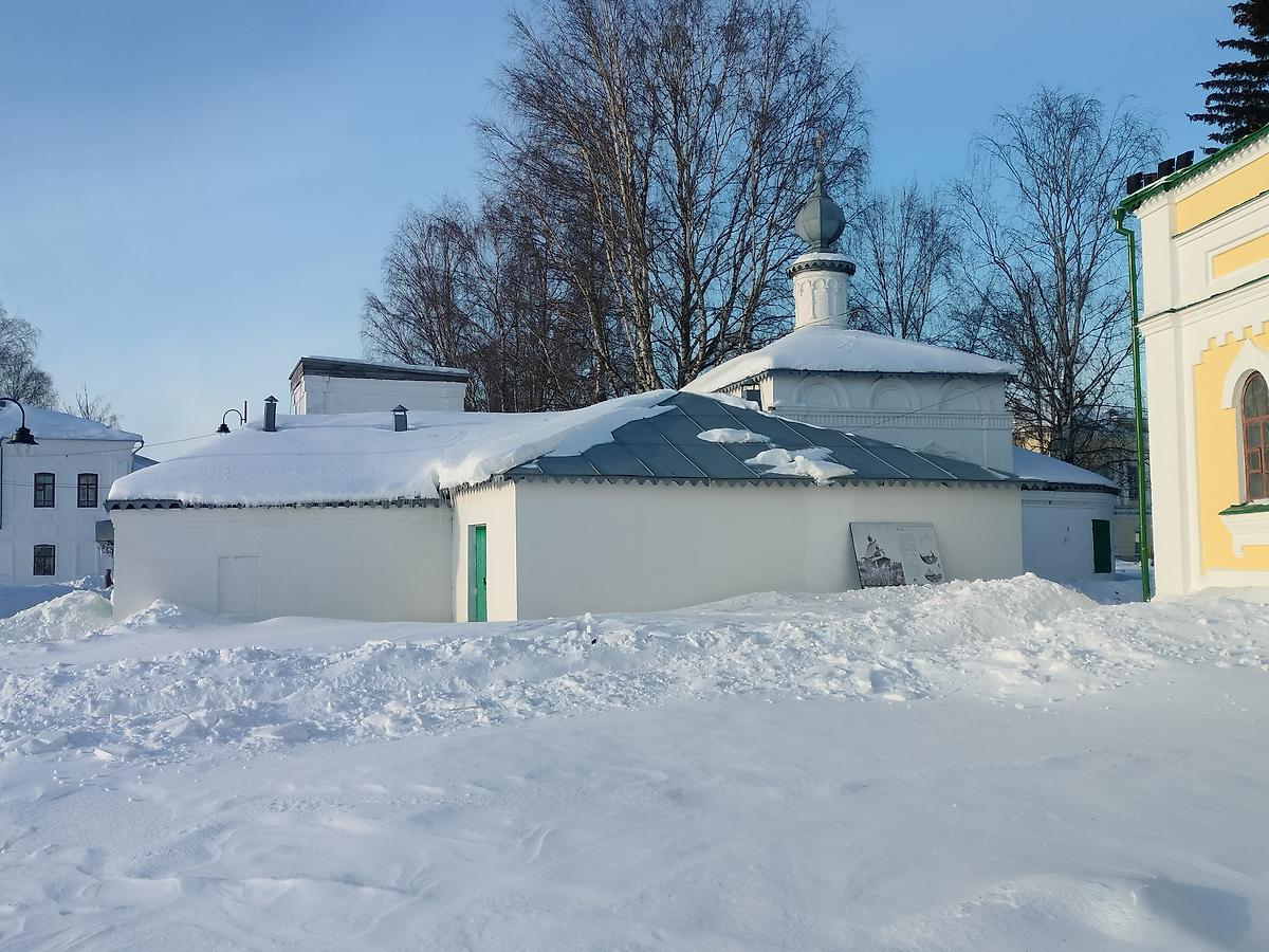 фасады. Церковь Богоявления Господня на Соборном дворище, Великий Устюг (Великоустюгский район, Вологодская область)