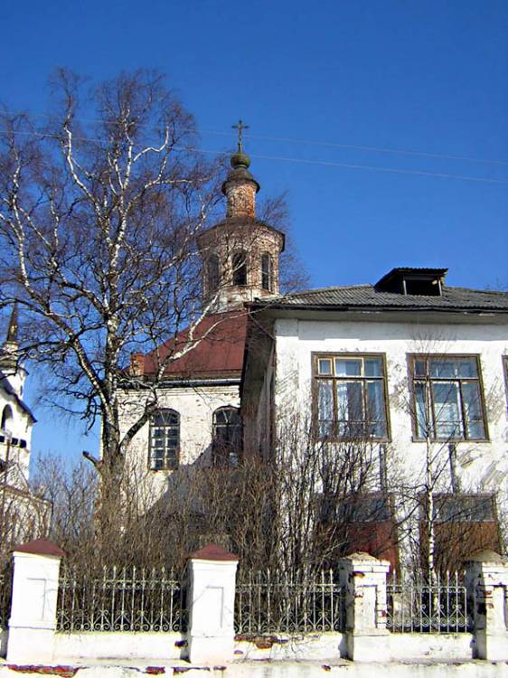 Церковь Алексия, митрополита Московского на Соборном дворище, Великий Устюг (Великоустюгский район, Вологодская область). фасады