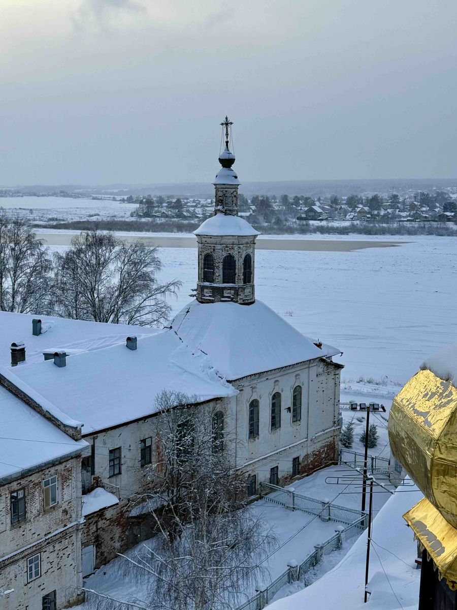 фасады. Церковь Алексия, митрополита Московского на Соборном дворище, Великий Устюг (Великоустюгский район, Вологодская область)