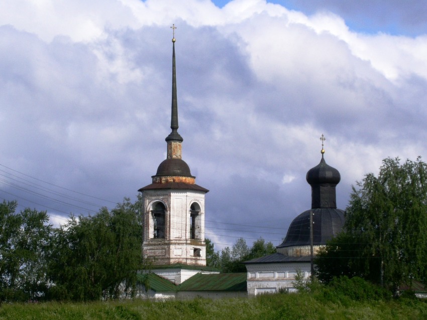 Великий Устюг. Церковь Чуда Михаила Архангела на Городище. фасады, вид с юго-востока