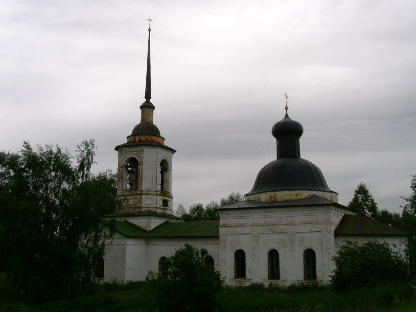 Великий Устюг. Церковь Чуда Михаила Архангела на Городище. фасады, вид с юго-востока