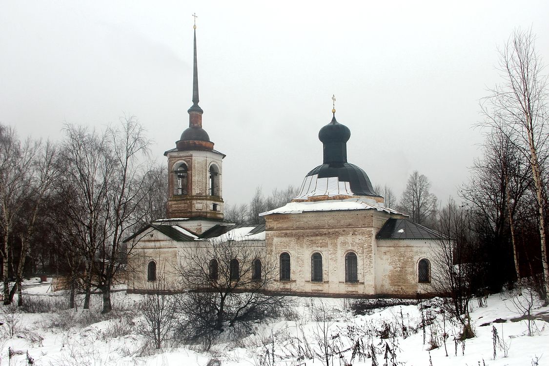 Великий Устюг. Церковь Чуда Михаила Архангела на Городище. фасады