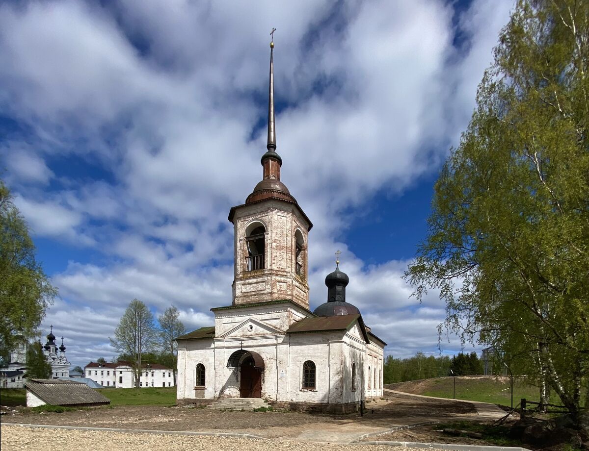 Церковь Чуда Михаила Архангела на Городище, Великий Устюг (Великоустюгский район, Вологодская область). фасады, Вид с юго-запада