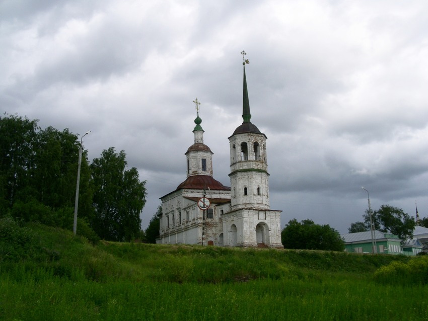 Церковь Илии Пророка, Великий Устюг (Великоустюгский район, Вологодская область). фасады, вид с запада