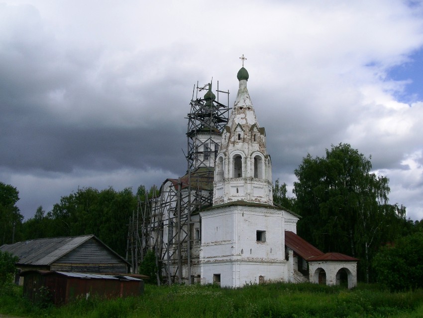 Церковь Леонтия Ростовского, Великий Устюг (Великоустюгский район, Вологодская область). документальные фотографии, вид с запада
