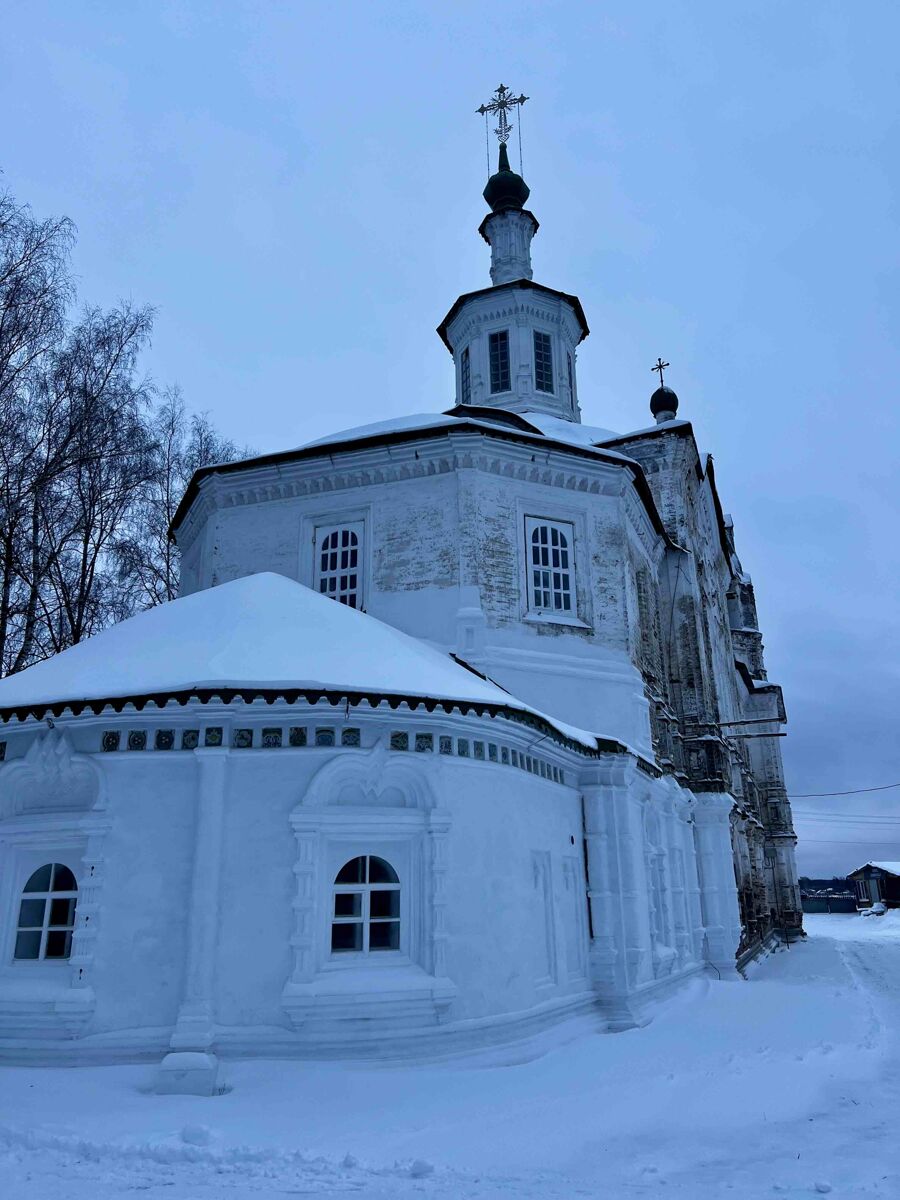 Церковь Леонтия Ростовского, Великий Устюг (Великоустюгский район, Вологодская область). фасады