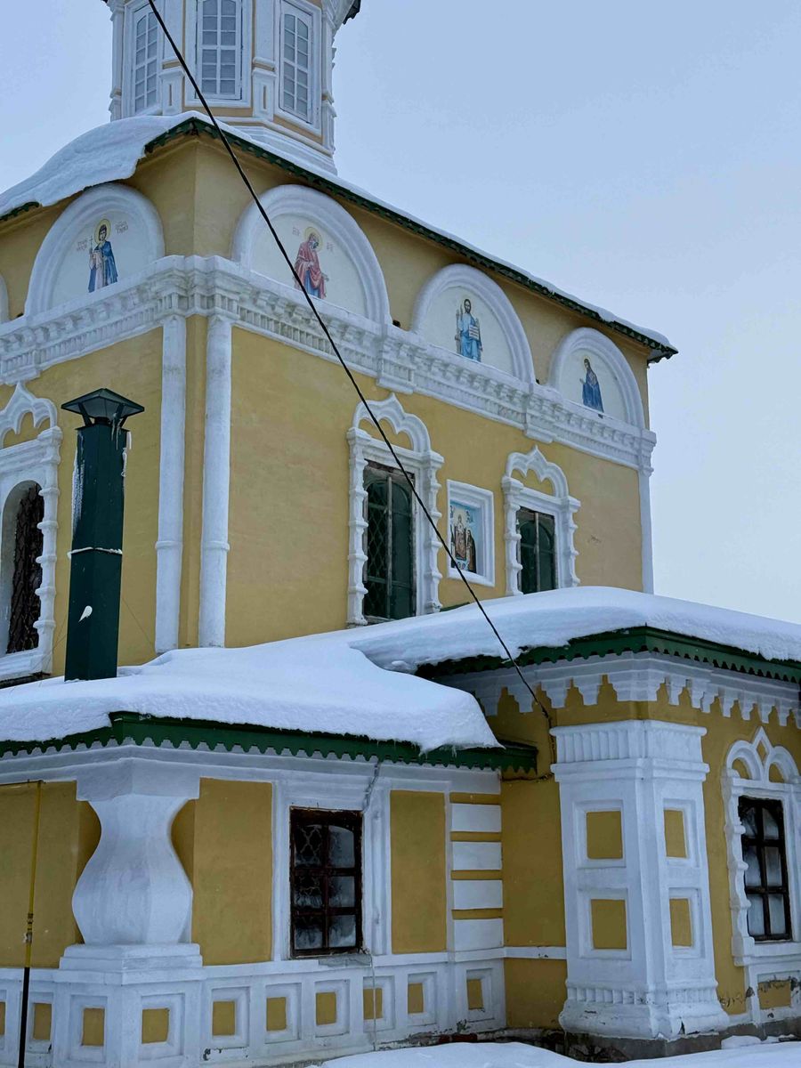 архитектурные детали. Церковь Антония и Феодосия Печерских, Великий Устюг (Великоустюгский район, Вологодская область)