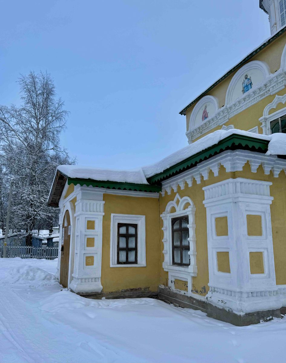 архитектурные детали. Церковь Антония и Феодосия Печерских, Великий Устюг (Великоустюгский район, Вологодская область)