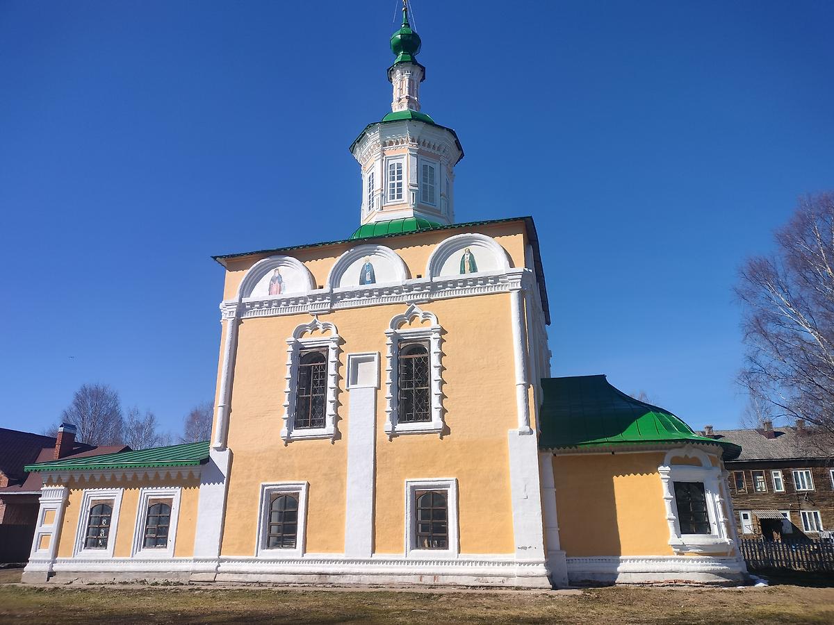 фасады. Церковь Антония и Феодосия Печерских, Великий Устюг (Великоустюгский район, Вологодская область)