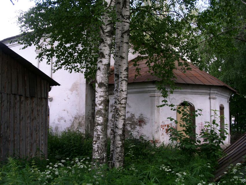 Великий Устюг. Церковь Георгия Победоносца. фасады, апсида, вид с востока