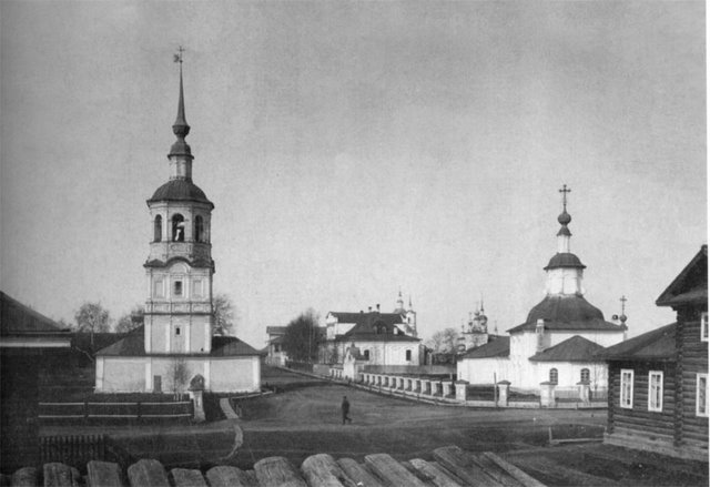 Великий Устюг. Церковь Георгия Победоносца. архивная фотография