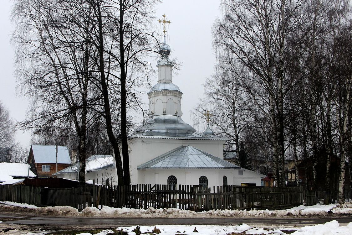 Церковь Георгия Победоносца, Великий Устюг (Великоустюгский район, Вологодская область). фасады