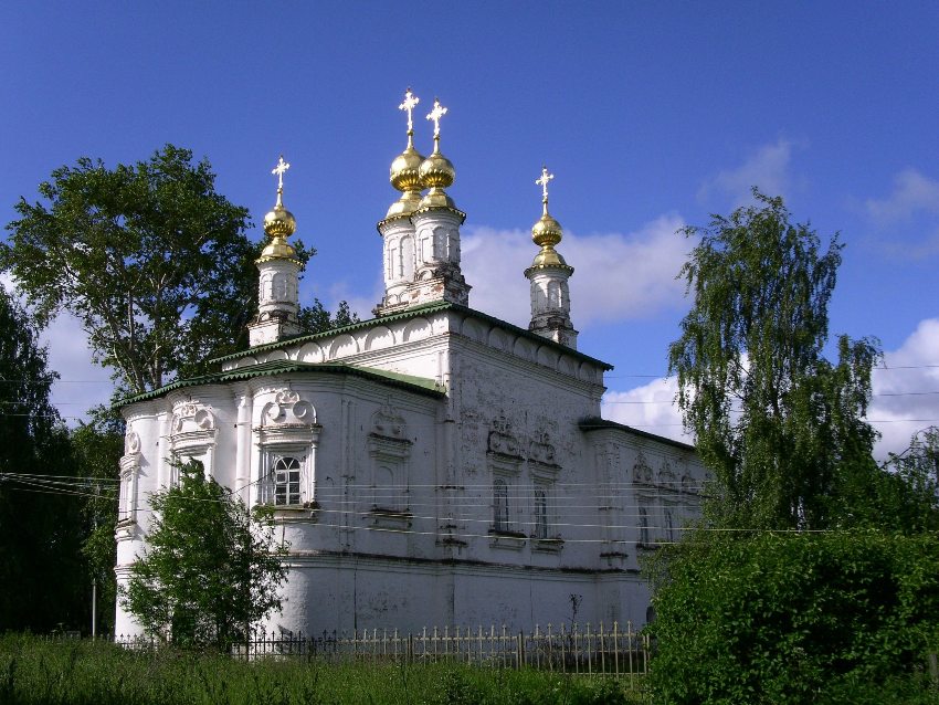 Великий Устюг. Церковь Жён-мироносиц. фасады, вид с севера