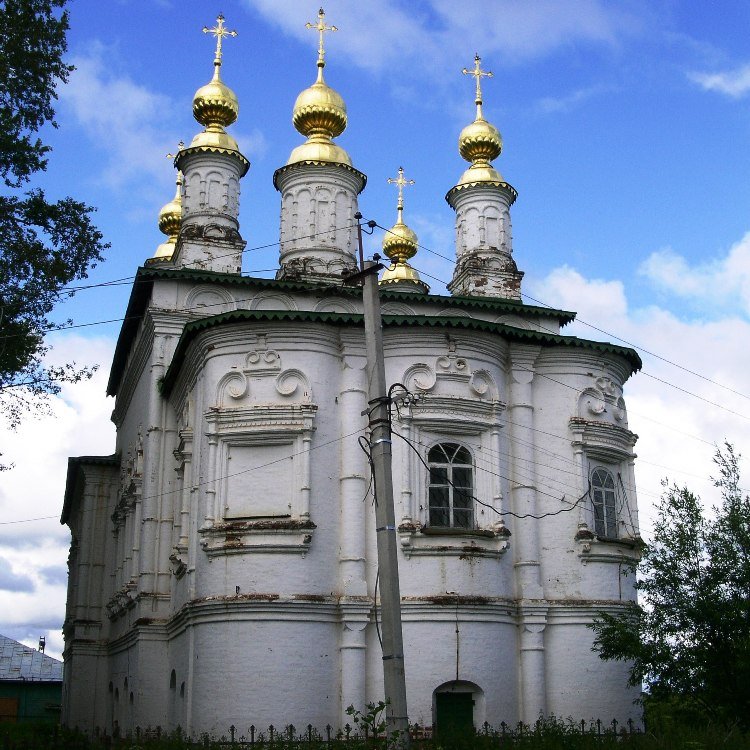 Великий Устюг. Церковь Жён-мироносиц. фасады, вид с северо-востока