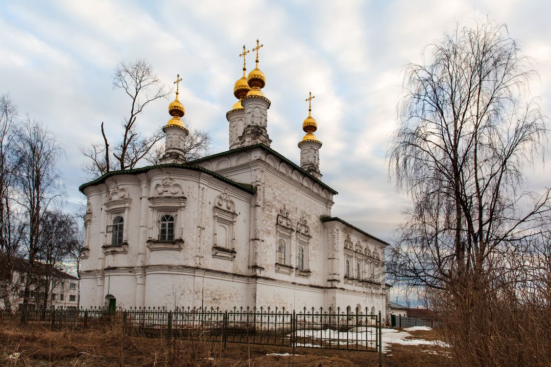 Церковь Жён-мироносиц, Великий Устюг (Великоустюгский район, Вологодская область). фасады