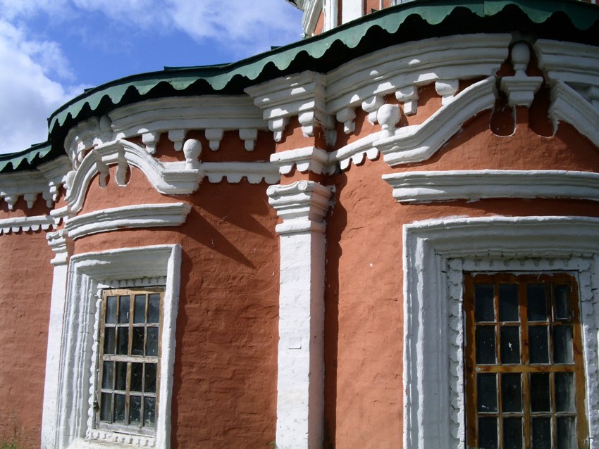 Церковь Симеона Столпника, Великий Устюг (Великоустюгский район, Вологодская область). архитектурные детали, фрагмент декора апсид