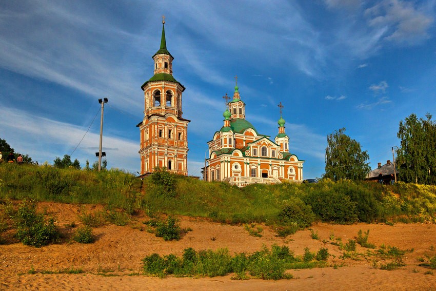 Великий Устюг. Церковь Симеона Столпника. фасады