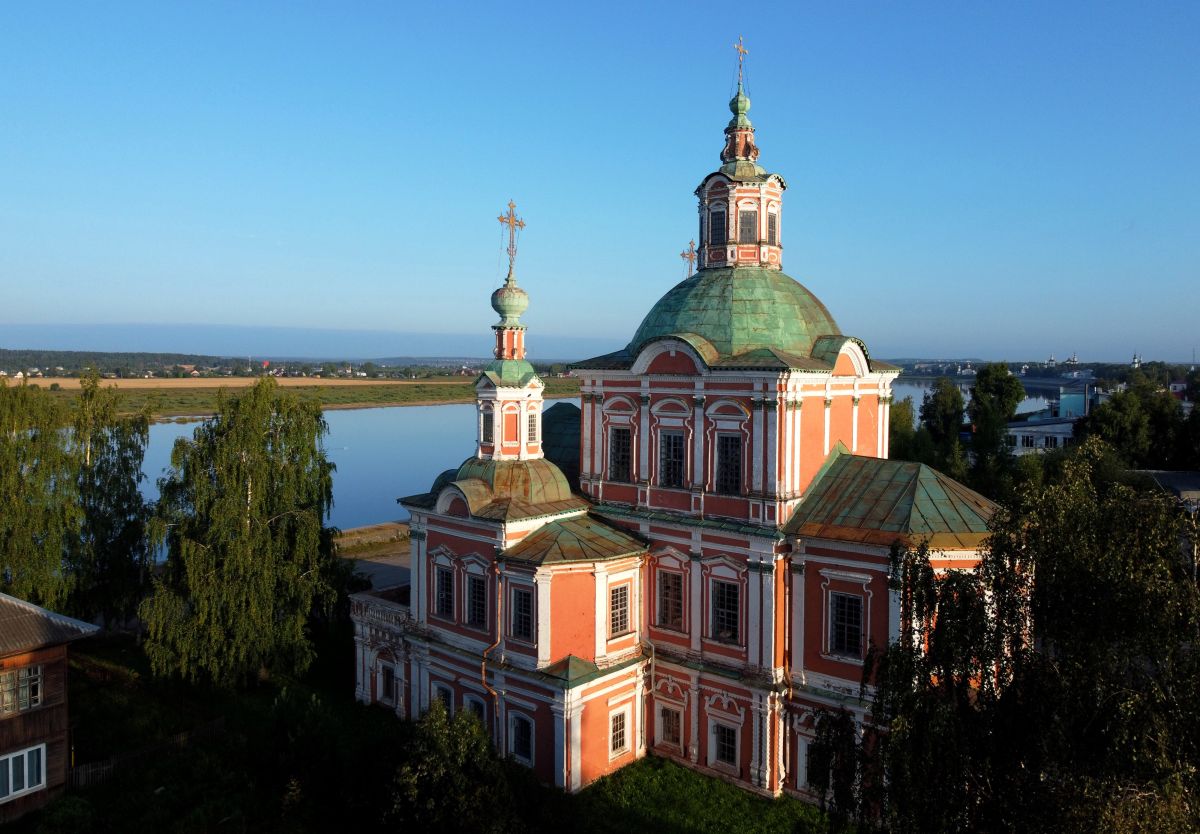 Церковь Симеона Столпника, Великий Устюг (Великоустюгский район, Вологодская область). фасады