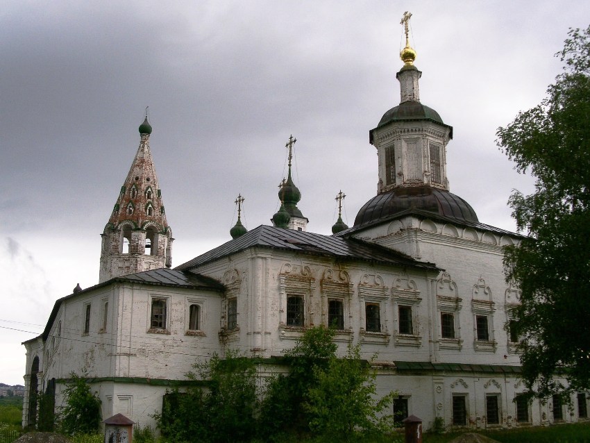 Церковь Сергия Радонежского в Дымковской слободе, Великий Устюг (Великоустюгский район, Вологодская область). фасады, вид с юго-востока