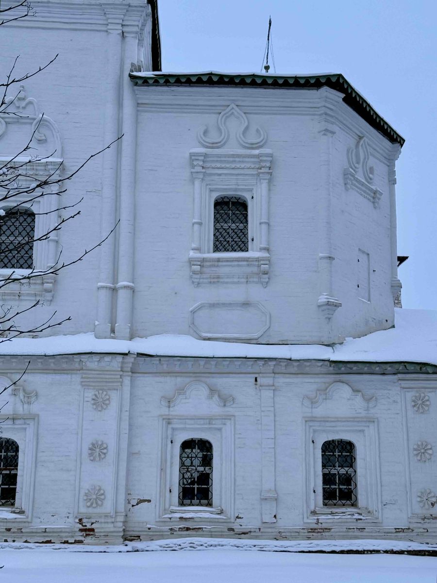 архитектурные детали. Церковь Сергия Радонежского в Дымковской слободе, Великий Устюг (Великоустюгский район, Вологодская область)