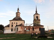 Церковь Воскресения Христова, северный фасад<br>, Бобровское, Нюксенский район, Вологодская область