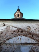 Церковь Воскресения Христова, западная стена и завершение основного объема, вид из трапезной<br>, Бобровское, Нюксенский район, Вологодская область