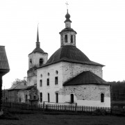 Церковь Воскресения Христова, вид с юго-востока<br>, Бобровское, Нюксенский район, Вологодская область