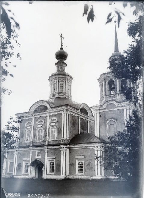 Богородицкая Тихвинская мужская пустынь. Церковь Тихвинской иконы Божией Матери, Стрига (Великоустюгский район, Вологодская область). архивная фотография, Фото Б.И. Дунаева из собрания ГНИМА им. А.В. Щусева (с сайта goskatalog.ru)