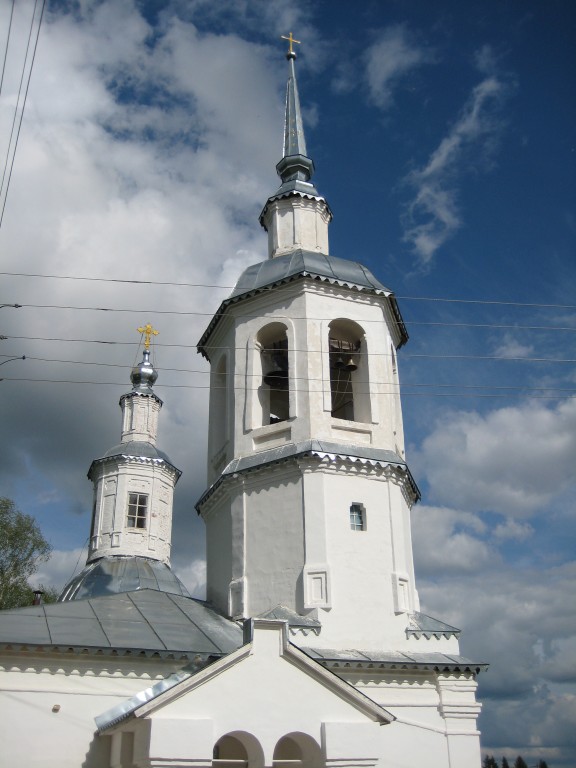 Церковь Владимирской иконы Божией Матери, Бобровниково (Великоустюгский район, Вологодская область). архитектурные детали