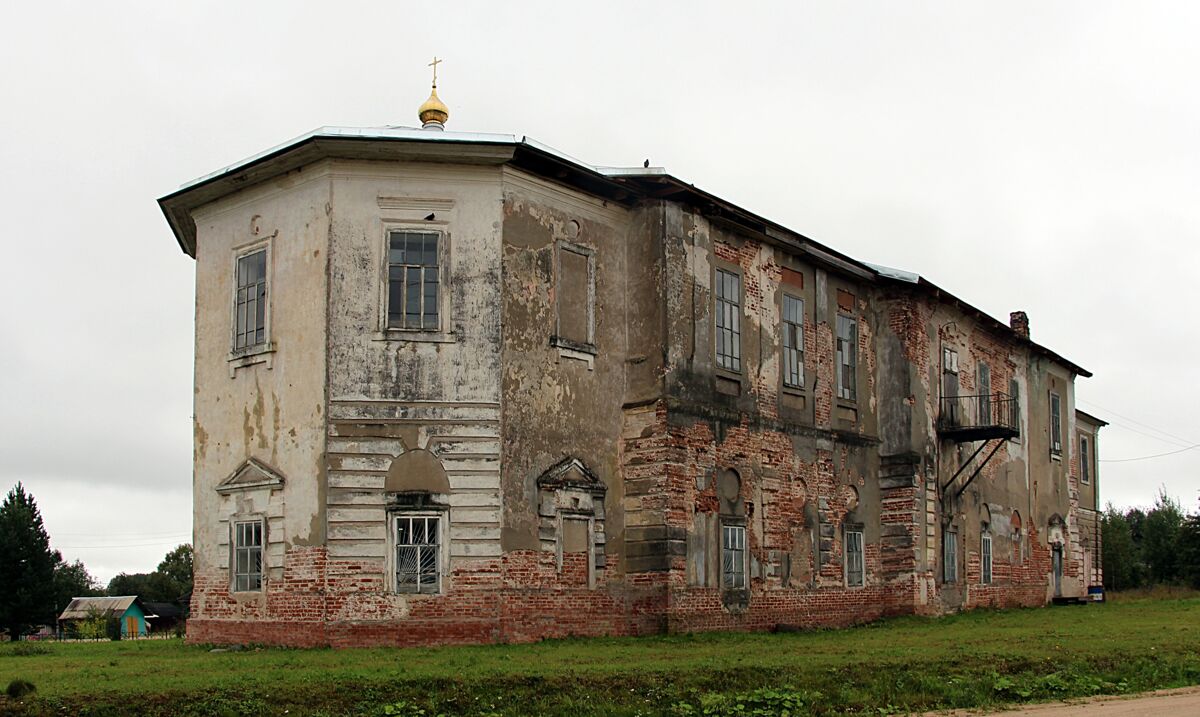 Церковь Богоявления Господня, Городищна (Нюксенский район, Вологодская область). фасады