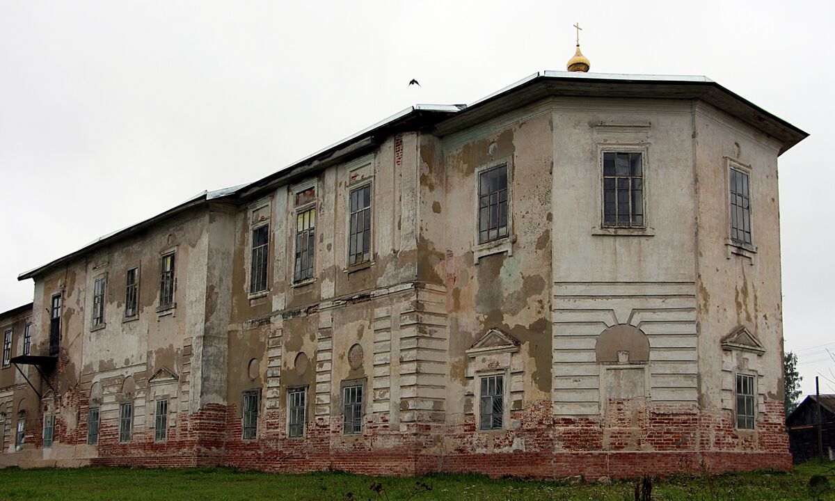 Церковь Богоявления Господня, Городищна (Нюксенский район, Вологодская область). фасады