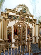 Церковь Бориса и Глеба, иконостас храма<br>, Ирма, Шекснинский район, Вологодская область