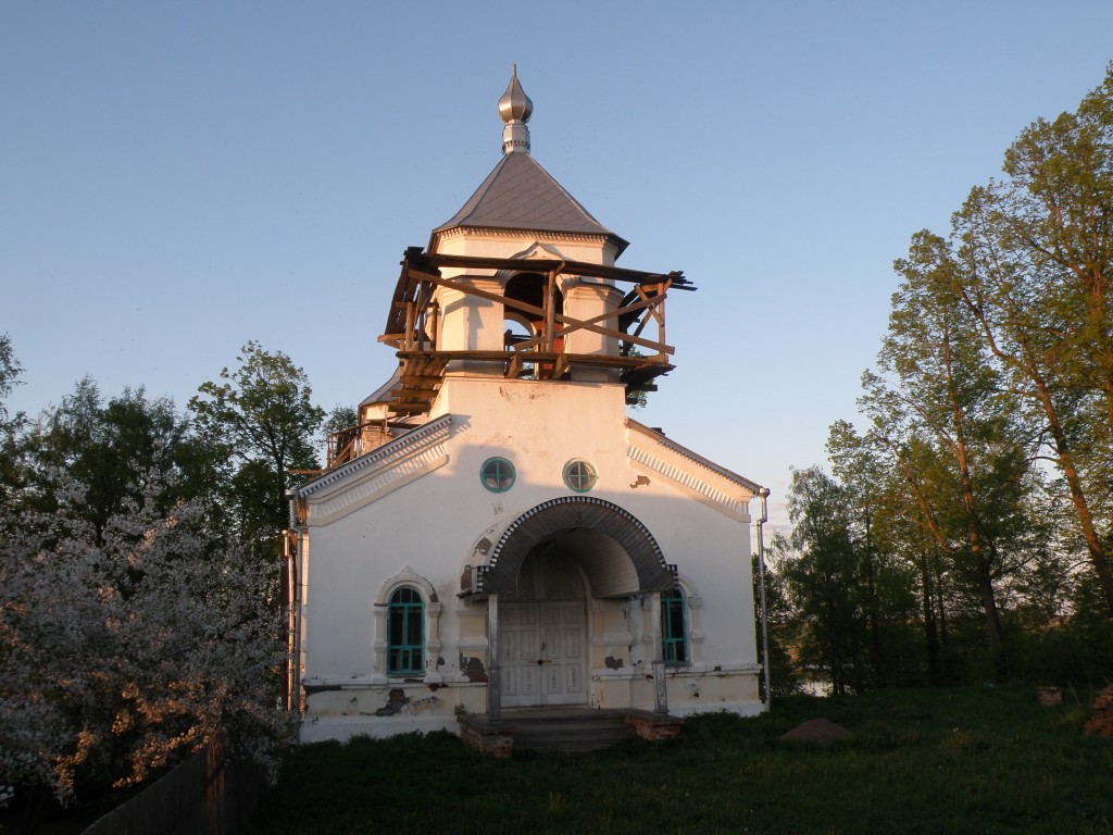 Церковь Бориса и Глеба, Ирма (Шекснинский район, Вологодская область). фасады