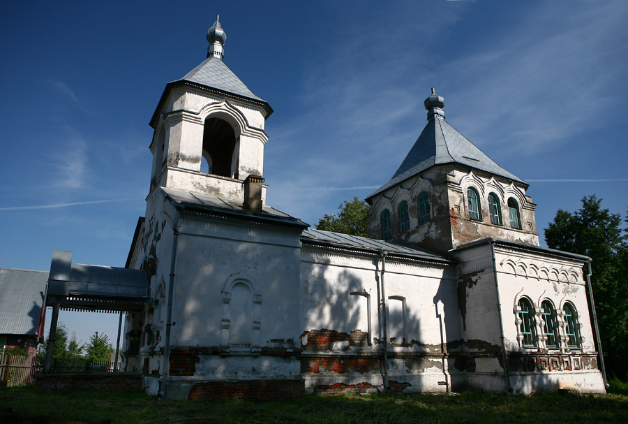 Церковь Бориса и Глеба, Ирма (Шекснинский район, Вологодская область). фасады