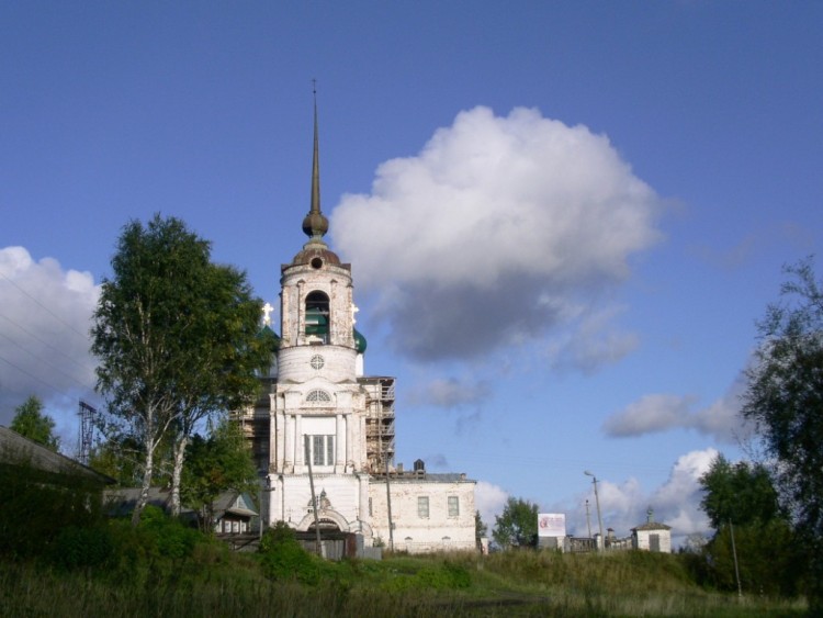 Сольвычегодск. Собор Благовещения Пресвятой Богородицы. общий вид в ландшафте, вид с запада