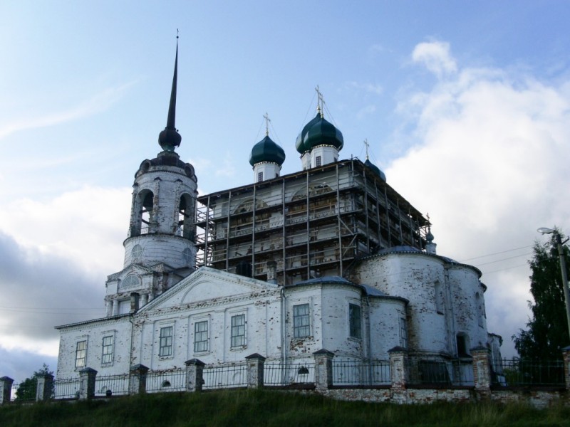 Сольвычегодск. Собор Благовещения Пресвятой Богородицы. фасады, вид с юго-востока