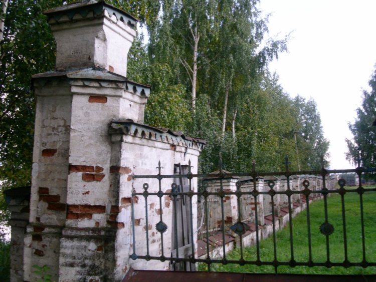 Собор Благовещения Пресвятой Богородицы, Сольвычегодск (Котласский район и г. Котлас, Архангельская область). дополнительная информация, восточная стена ограды